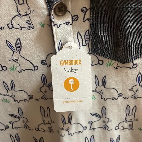 🐣🐰EASTER~MAKE ME AN OFFER TO GET THERE BY SATURDAY❣️NWT 18-24mo. Easter romper - Picture 4 of 10